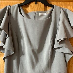 Calvin Klein Gray Women's Top